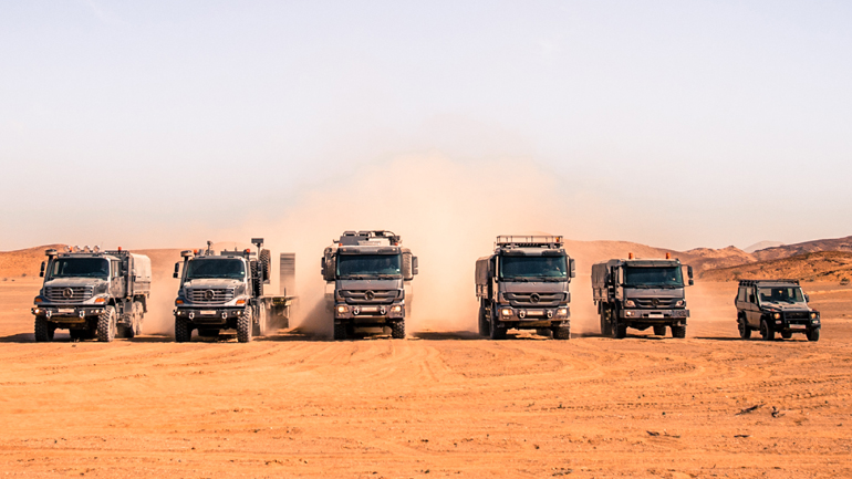 Η Mercedes κατακτά την έρημο!